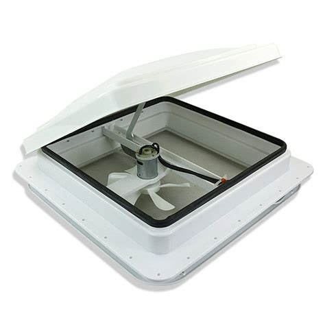 14" RV Roof Vent for Camper Trailer Universal White Lid Roof Vent with ...