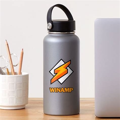 "Winamp logo" Sticker by snowflakedesign | Redbubble