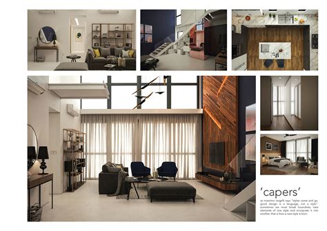 Interior Design Portfolio on Behance