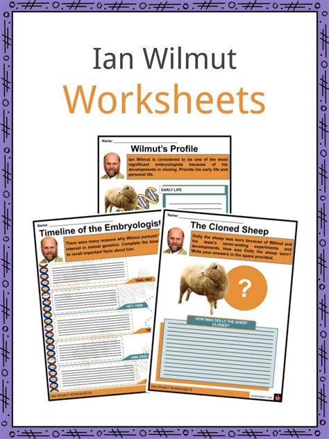 Ian Wilmut Facts, Worksheets, Biography & Cryopreservation For Kids