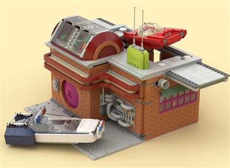 LEGO IDEAS - Retrofuturistic Garage Hideout