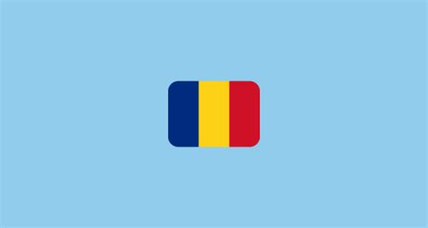 🇷🇴 Flag: Romania Emoji on Twitter Twemoji 11.0