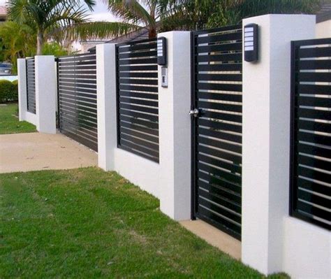 63+ Inspiring DIY Front Yard Privacy Fence Remodel Ideas | House fence ...