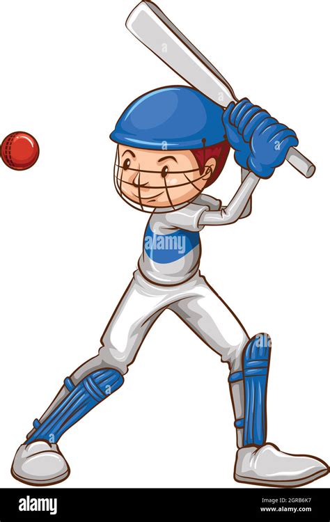 Cricket ball sketch hi-res stock photography and images - Alamy