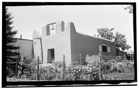 Pueblo Architecture in Taos, New Mexico