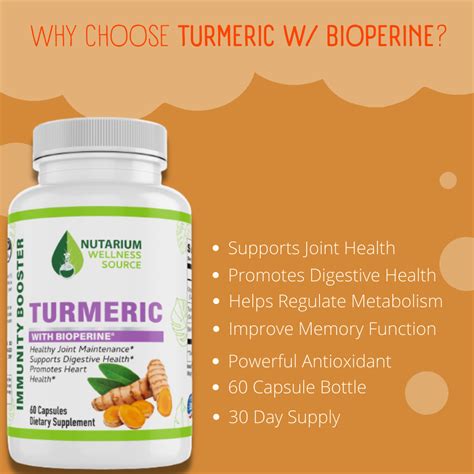 Turmeric with Bioperine® | Supports Healthy Inflammatory Response ...