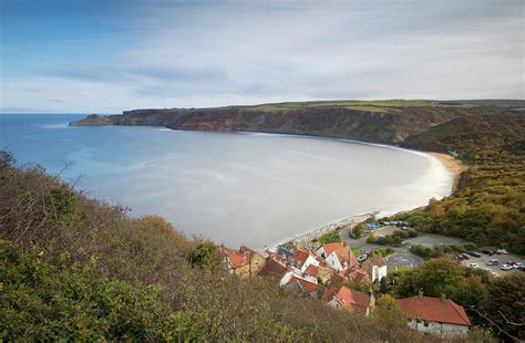 Autumn Afternoon At Runswick Bay Photograph by The North Yorkshire ...