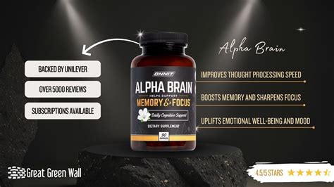 Alpha Brain Review 2024 | Benefits, Efficacy & WARNINGS – Great Green Wall