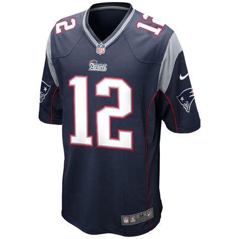 Nike Men's Tom Brady New England Patriots Game Jersey in Blue for Men ...