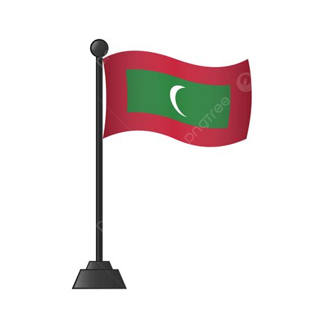 Maldives Flag, Maldives, Flag, National PNG and Vector with Transparent ...