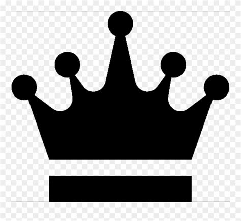 Crown Cutout Clipart Crown Clip Art - King Crown Png Black Transparent ...