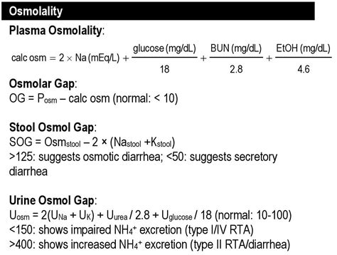 Serum Osmolality Normal Lab Value at Charles Rider blog