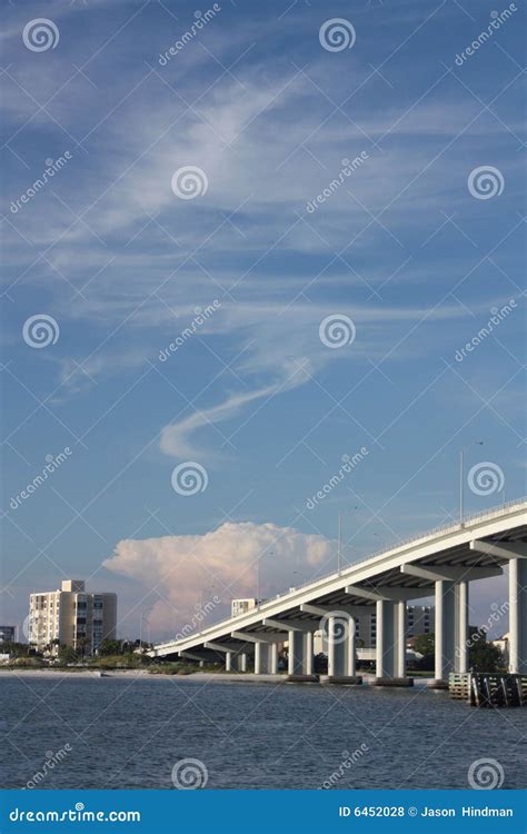 Clearwater bridge stock photo. Image of pier, graphic - 6452028