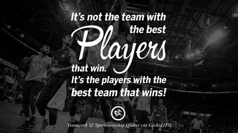 50 Inspirational Quotes About Teamwork And Sportsmanship