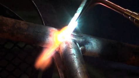 Brazing Steel Tubing - YouTube