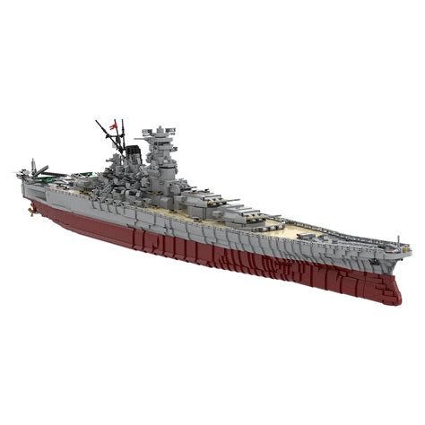 MOC-29408 1/200 UCS KMS Bismarck Battleship | Medievalbrick.com