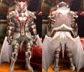 White fatalis Armor (Blademaster) (MH4U) - Wiki L'encyclopédie Moga - Wikia