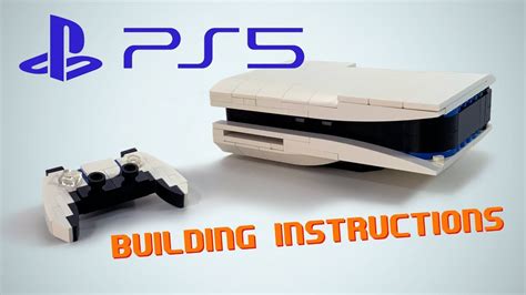 PlayStation 5 Console LEGO MOC | Building Tutorial | Lego projects ...