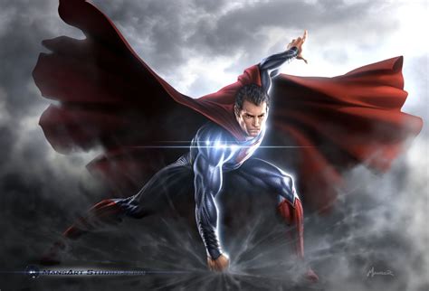 Man Of Steel artwork by Manser | Superman art, Supergirl superman ...