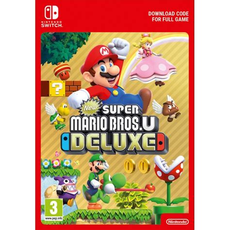 Super Mario Bros. U Deluxe Nintendo Switch (Digital Download) - Smyths ...