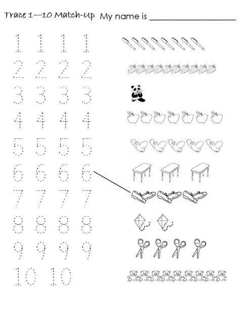 Trace the Numbers Worksheets | Activity Shelter | Tracing worksheets ...