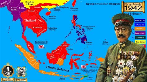 1941 - 1945 : Peta Sejarah Kolonial Jepang di Indonesia dan Asia ...