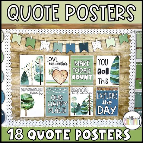 Nature Quote Posters | Confetti & Creativity