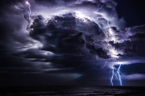 Dark clouds with lightning wallpaper 188082-Dark clouds with lightning ...