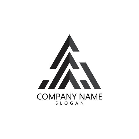 Pyramid Logo Template 18778850 Vector Art at Vecteezy