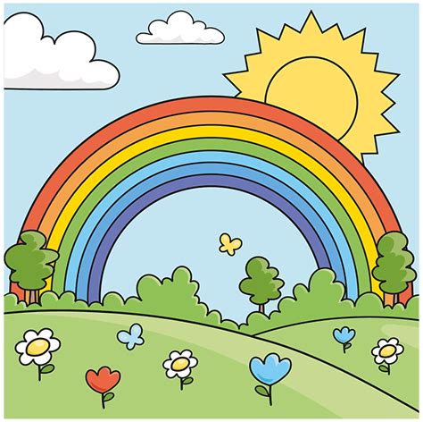 How to Draw a Rainbow for Kids (10/2023)