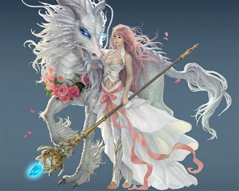 Cute Anime Dragon Girl Wallpapers - Wallpaper Cave