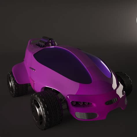 Sci-Fi Car 3D Model $29 - .obj .max .3ds - Free3D