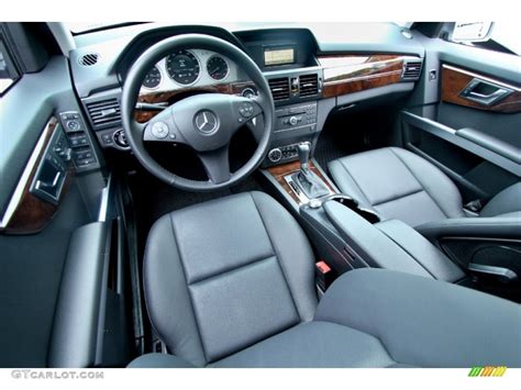 Black Interior 2012 Mercedes-Benz GLK 350 4Matic Photo #65740528 ...