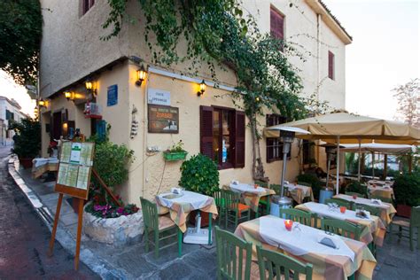 RESTAURANTS IN PLAKA ATHENS GREECE