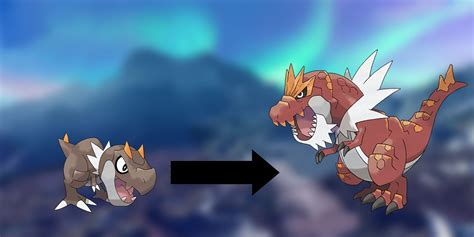 Tyrunt Evolution Level