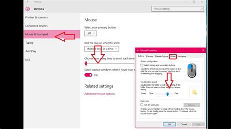 How to Adjust Mouse Speed & Scroll in Windows 10 PC - YouTube