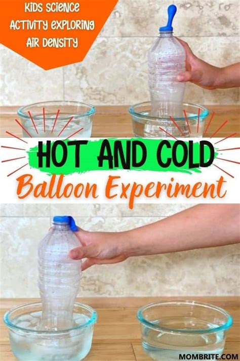 Hot and Cold Balloon Science Experiment for Kids | Mombrite