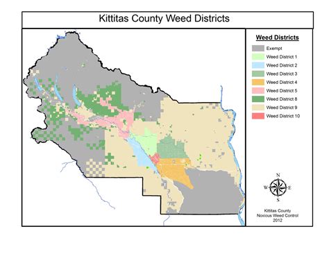 Kittitas County Map