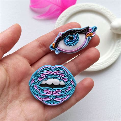 Russian Artist Handcrafts This Polymer Clay Jewelry In Unusual ...