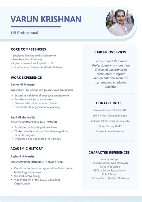 how to build resume in canva