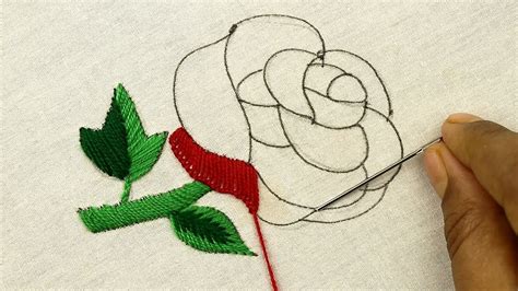 Rose Flower Stencil Embroidery Design | ubicaciondepersonas.cdmx.gob.mx