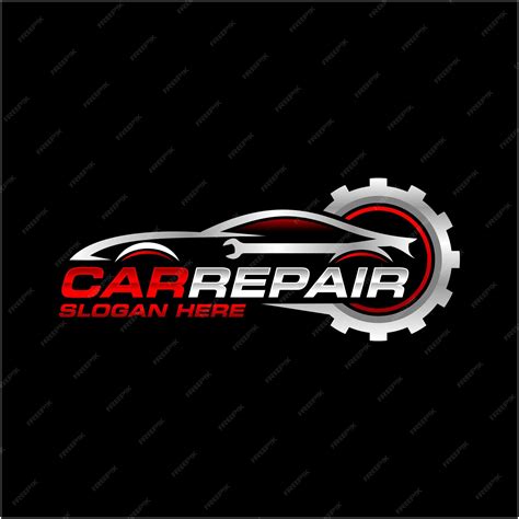 Premium Vector | Auto repair car service logo vector illustration