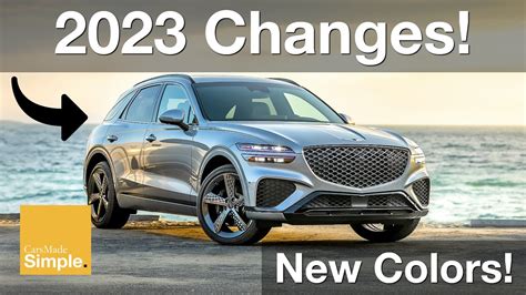 2023 Genesis GV70 Full Change List | New Colors and Packaging! - YouTube