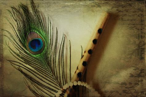 Hare Krishna - Peacock Feather With Flute is amazing hd wallpapers for ...