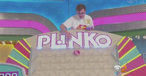 Contestant Wins Record $31.5K Playing Plinko On 'Price Is Right' - CBS ...