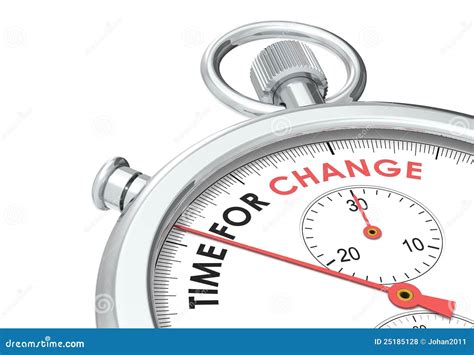 Time for change. stock illustration. Illustration of concept - 25185128