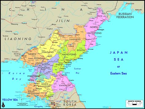 North Korea Maps | Printable Maps of North Korea for Download