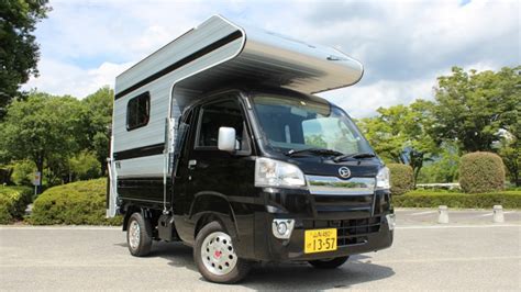 You Can Import A Tiny Camper To Turn Your Kei Truck Into An RV ...