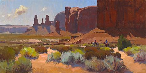 Jim Wodark, Ancient Trail, 24x48 | Western landscape art, Painting ...