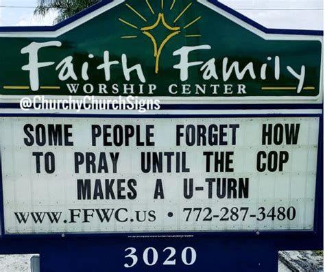 34 Funny Church Signs | Click Nonprofit